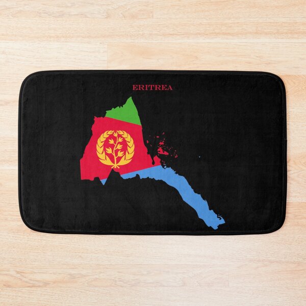 Item preview, Eritrea Map Flag Silhouette East Africa Travel Pride Gift designed and sold by NTGUILTY.