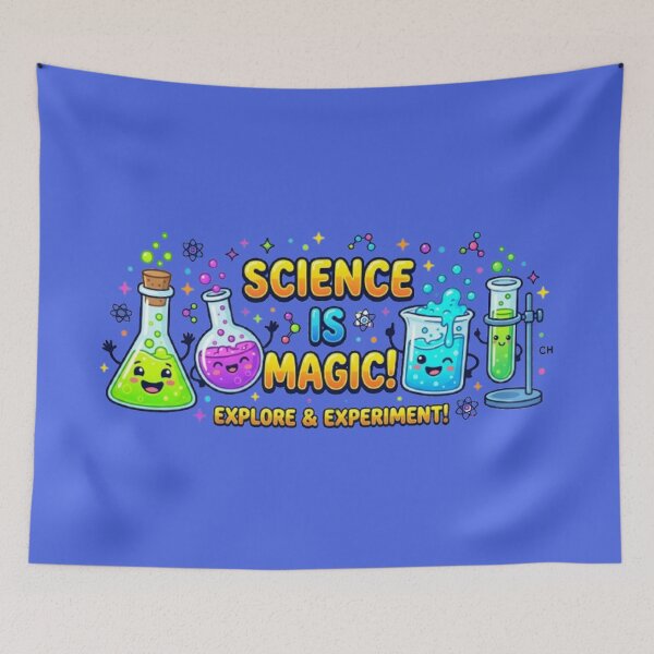 Item preview, science is magic designed and sold by sabahdesign.
