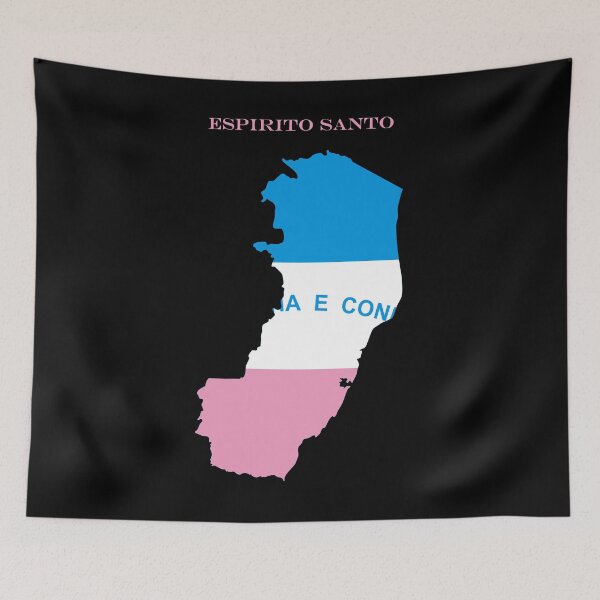Item preview, Mapa de Espírito Santo, silueta de bandera, estado de Brasil, regalo de orgullo para viajeros designed and sold by NTGUILTY.