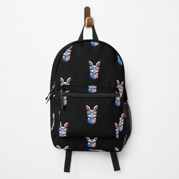 Item preview, Funny Rabbit Bunny 4th July USA Flag America Boys Girls Kids designed and sold by rafaeltto.