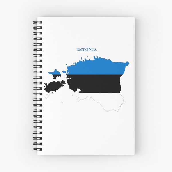 Item preview, Estonia Map Flag Silhouette Baltic Travel Pride Gift designed and sold by NTGUILTY.