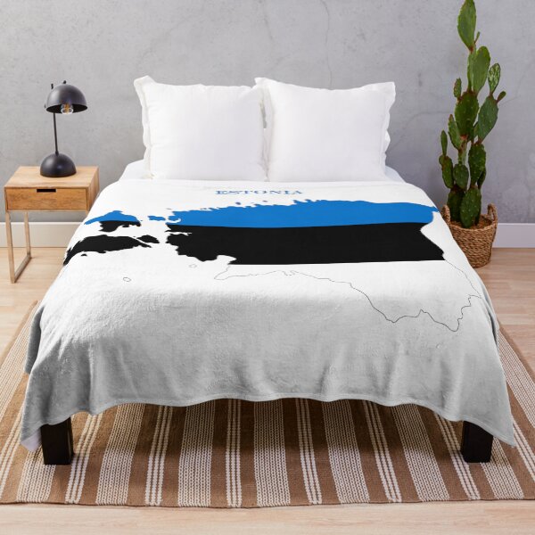 Item preview, Estonia Map Flag Silhouette Baltic Travel Pride Gift designed and sold by NTGUILTY.