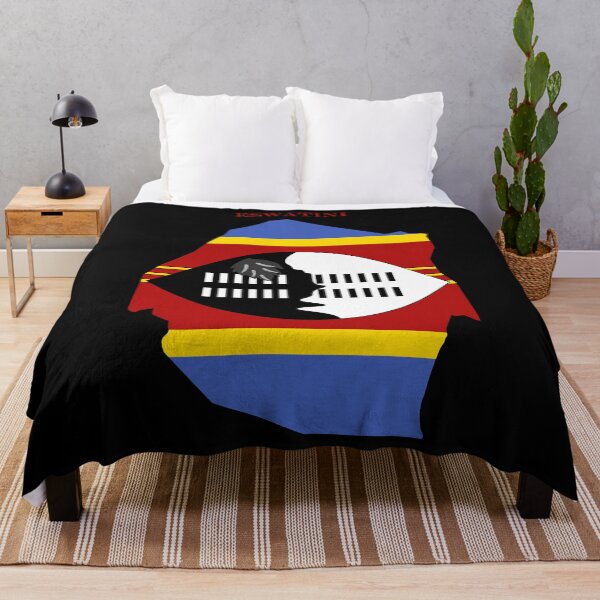 Item preview, Eswatini Map Flag Silhouette Southern Africa Travel Pride Gift designed and sold by NTGUILTY.