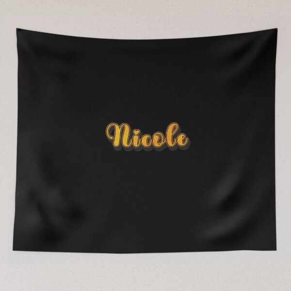 Item preview, Nicole Personalized Name - Cool & Cute Custom Gift for Women and Girls designed and sold by Oussinc.