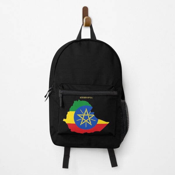 Item preview, Ethiopia Map Flag Silhouette East Africa Travel Pride Gift designed and sold by NTGUILTY.