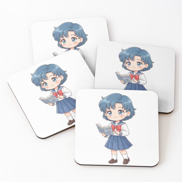 Item preview, Chibi Ami Mizuno Sticker designed and sold by Solace Sparkles.