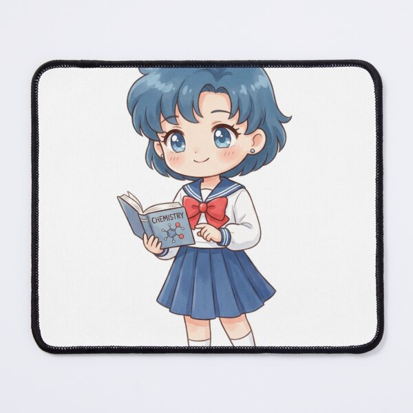 Item preview, Chibi Ami Mizuno Sticker designed and sold by Solace Sparkles.