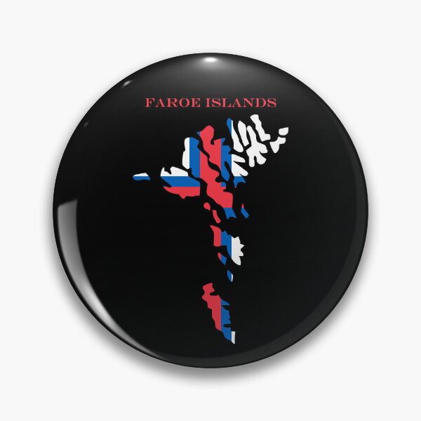 Item preview, Faroe Islands Map Flag Silhouette North Atlantic Travel Pride Gift designed and sold by NTGUILTY.
