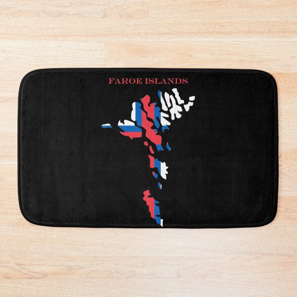 Item preview, Faroe Islands Map Flag Silhouette North Atlantic Travel Pride Gift designed and sold by NTGUILTY.