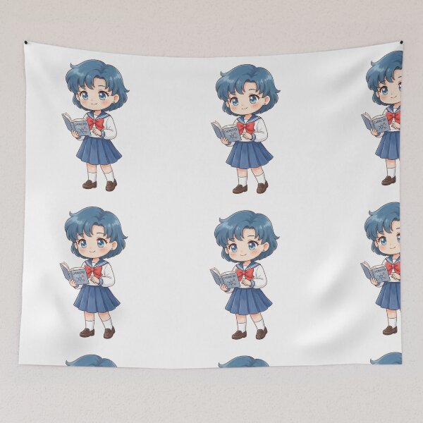 Item preview, Chibi Ami Mizuno Sticker designed and sold by Solace Sparkles.