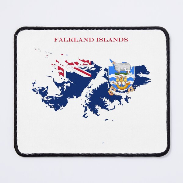 Item preview, Falkland Islands Map Flag Silhouette South Atlantic Travel Pride Gift designed and sold by NTGUILTY.