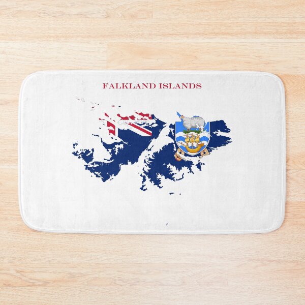 Item preview, Falkland Islands Map Flag Silhouette South Atlantic Travel Pride Gift designed and sold by NTGUILTY.