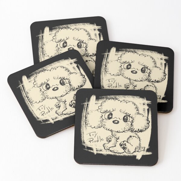Item preview, Toy Poodle puppy seems to be trying to tell us something designed and sold by Toru Sanogawa.