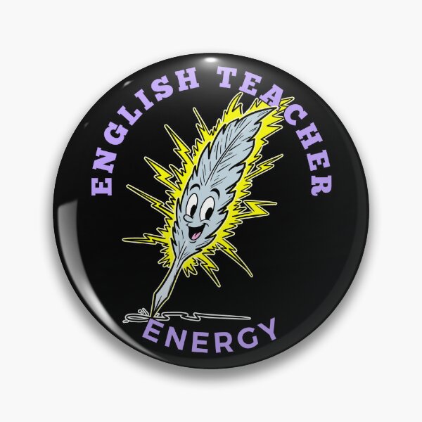 Item preview, English Teacher Energy  designed and sold by Kate Miller Illustrator.