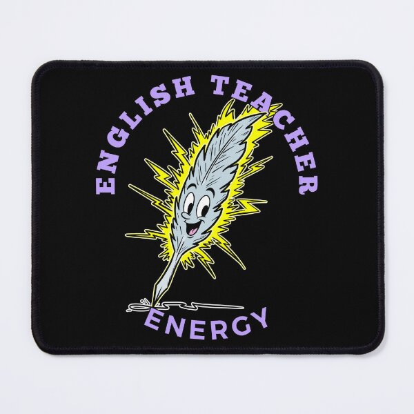 Item preview, English Teacher Energy designed and sold by Kate Miller Illustrator.