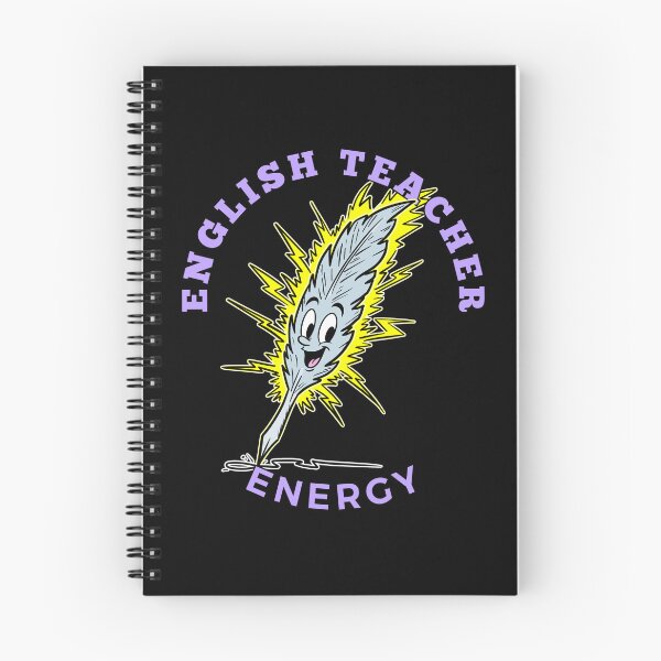 Item preview, English Teacher Energy  designed and sold by Kate Miller Illustrator.