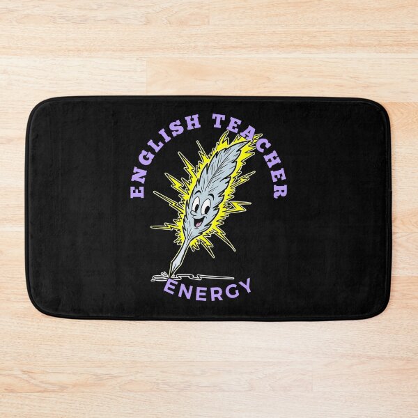 Item preview, English Teacher Energy  designed and sold by Kate Miller Illustrator.