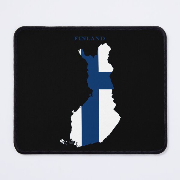 Item preview, Finland Map Flag Silhouette Nordic Scandinavia Travel Pride Gift designed and sold by NTGUILTY.
