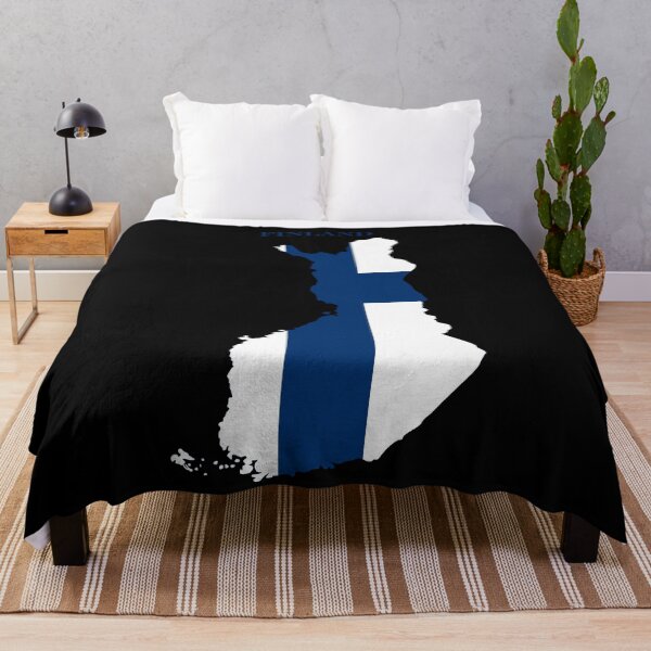 Item preview, Finland Map Flag Silhouette Nordic Scandinavia Travel Pride Gift designed and sold by NTGUILTY.
