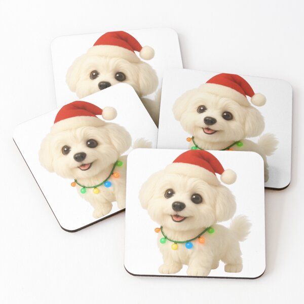 Item preview, Christmas Coton de Tulear designed and sold by Sillytoe.