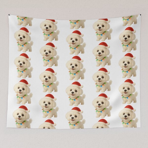 Item preview, Christmas Coton de Tulear designed and sold by Sillytoe.