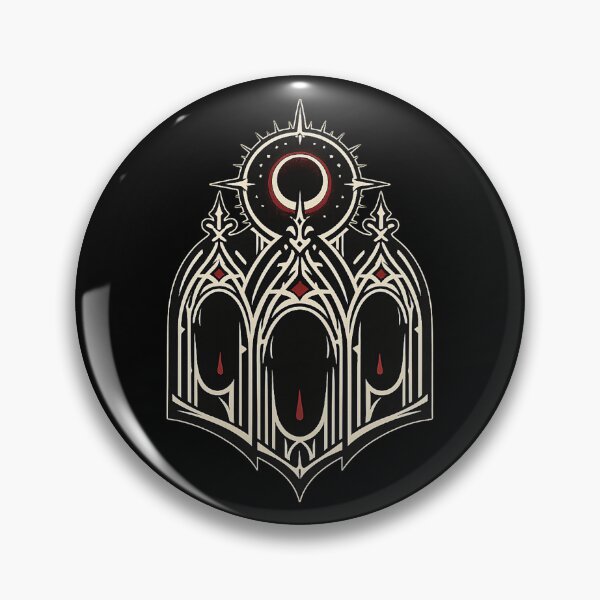 Item preview, Hollow Cathedral — Crimson Ritual Window designed and sold by DreamMachine69.