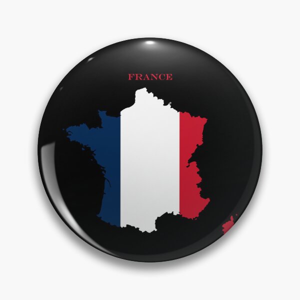 Item preview, France Map Flag Silhouette Europe Travel Pride Gift designed and sold by NTGUILTY.