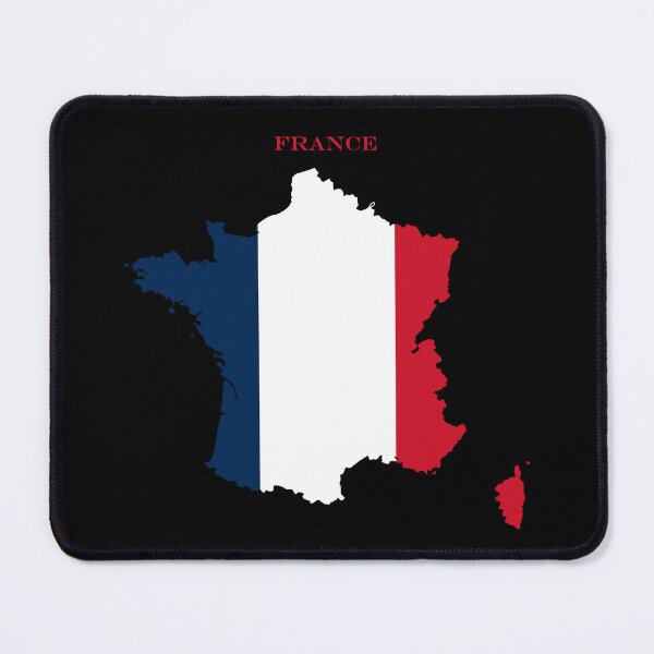 Item preview, France Map Flag Silhouette Europe Travel Pride Gift designed and sold by NTGUILTY.