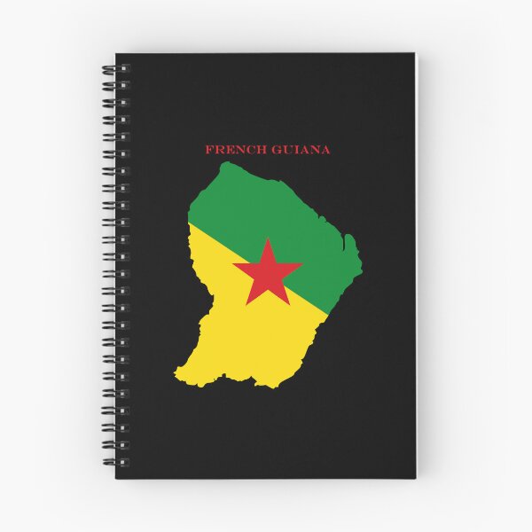 Item preview, French Guiana Map Flag Silhouette South America Travel Pride Gift designed and sold by NTGUILTY.