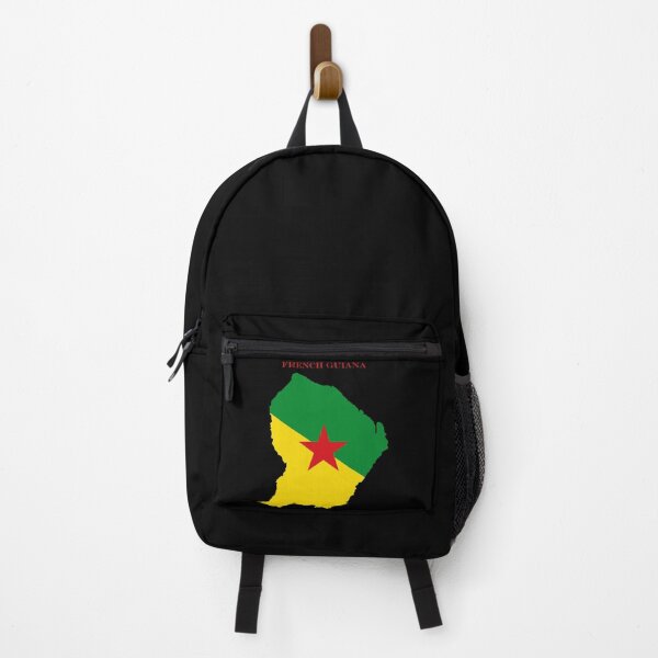Item preview, French Guiana Map Flag Silhouette South America Travel Pride Gift designed and sold by NTGUILTY.