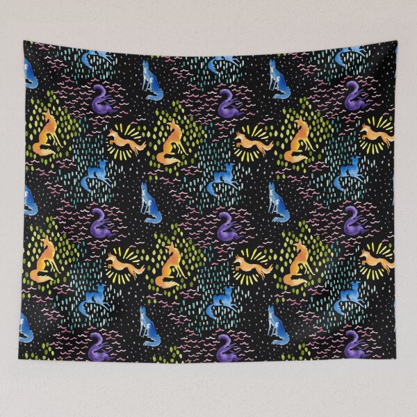 Item preview, Silken Splashes on Purple designed and sold by LauraGarabedian.