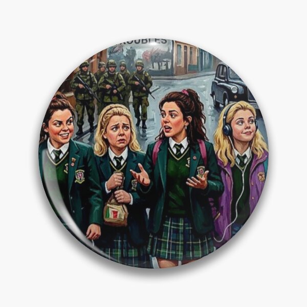 Item preview, Derry Girls: Wise Up and Catch Yourself On designed and sold by Art's Diner.