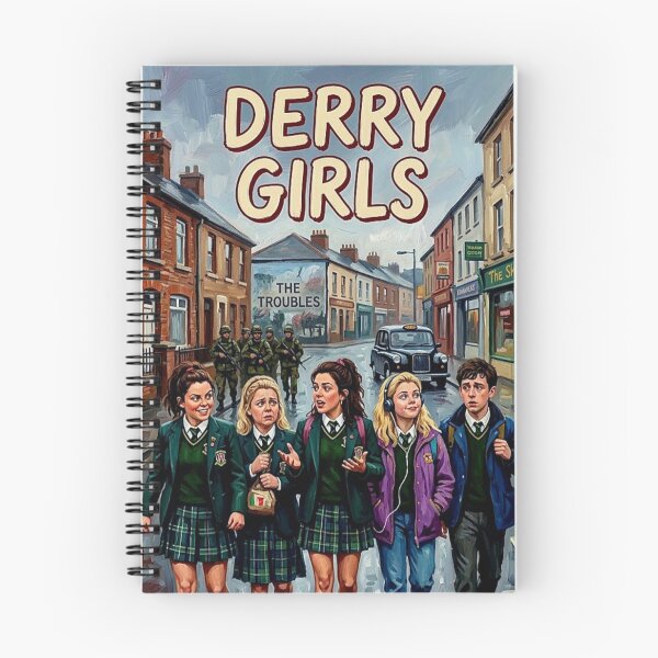 Item preview, Derry Girls: Wise Up and Catch Yourself On designed and sold by Art's Diner.