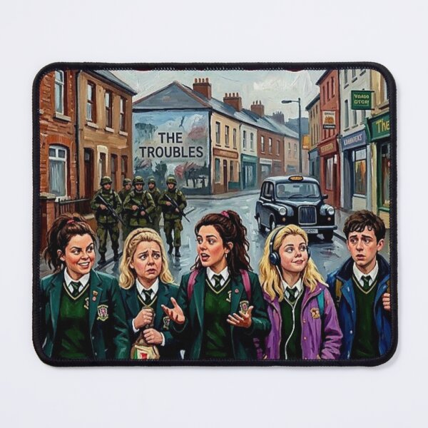 Item preview, Derry Girls: Wise Up and Catch Yourself On designed and sold by Art's Diner.