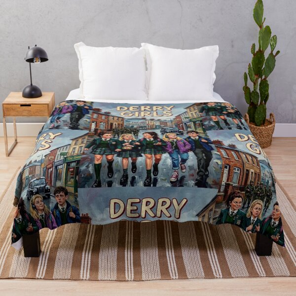Item preview, Derry Girls: Wise Up and Catch Yourself On designed and sold by Art's Diner.