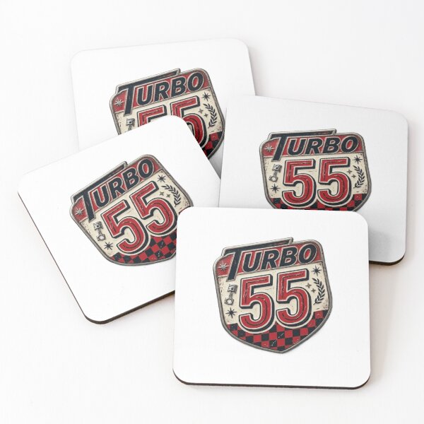 Item preview, Vintage Turbo 55 Racing Pin designed and sold by Northern Glow Art.
