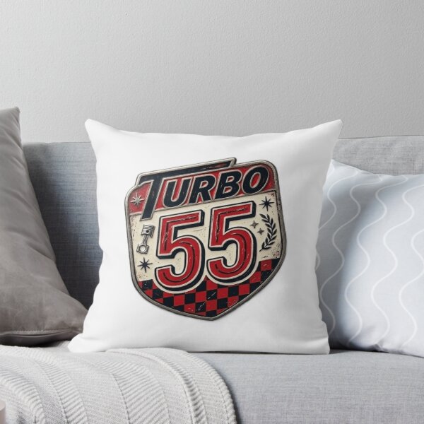 Item preview, Vintage Turbo 55 Racing Pin designed and sold by Northern Glow Art.