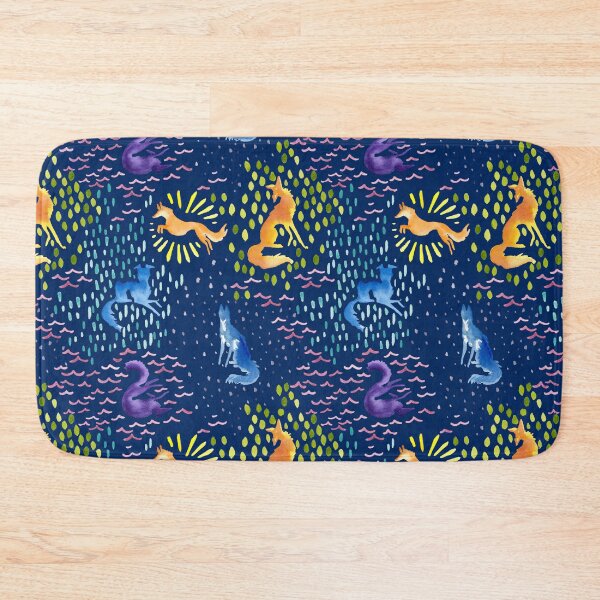Item preview, Silken Splashes on Navy designed and sold by LauraGarabedian.