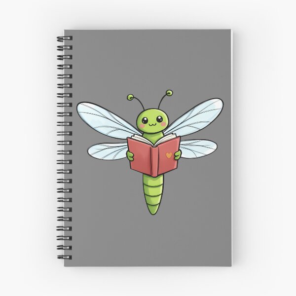 Item preview, Dragonfly Reading | Bookworm Energy designed and sold by WrenAndWhimsy.