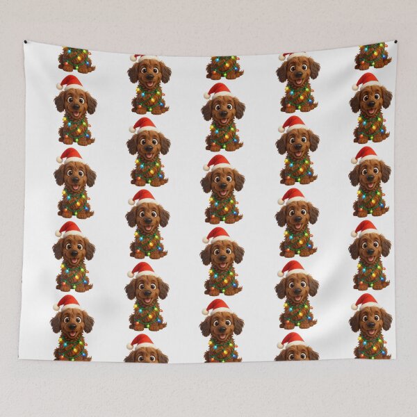 Item preview, Christmas Doxiepoo designed and sold by Sillytoe.