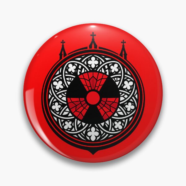 Item preview, Crimson Rose Window — Gothic Rose Sigil designed and sold by DreamMachine69.