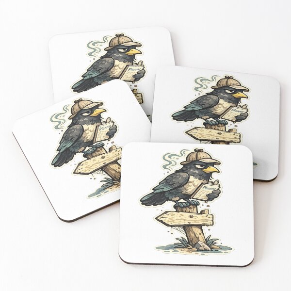 Item preview, Suspicious Crow designed and sold by EastEndTownie.