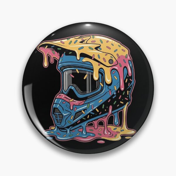 Item preview, Motocross Helmet - Racing - Melted designed and sold by RaceDayRags.