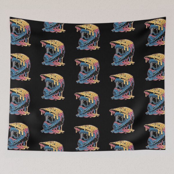 Item preview, Motocross Helmet - Racing - Melted designed and sold by RaceDayRags.
