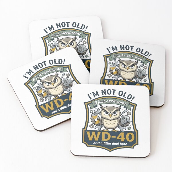 Item preview, I’m Not Old Shirt – Funny Owl Mechanic Humor Design designed and sold by relso.