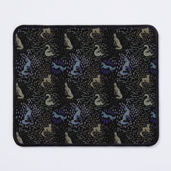 Item preview, Ghostly Silken Splashes on Black designed and sold by LauraGarabedian.