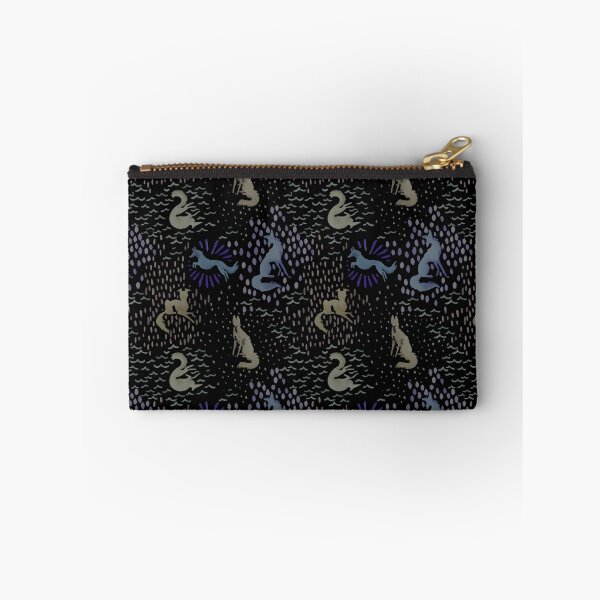 Item preview, Ghostly Silken Splashes on Black designed and sold by LauraGarabedian.