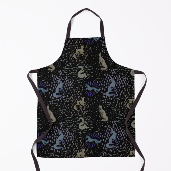Item preview, Ghostly Silken Splashes on Black designed and sold by LauraGarabedian.