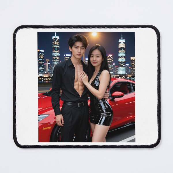 Item preview, Neon Empire - K-Pop Inspired Power Couple designed and sold by MOCMOR.