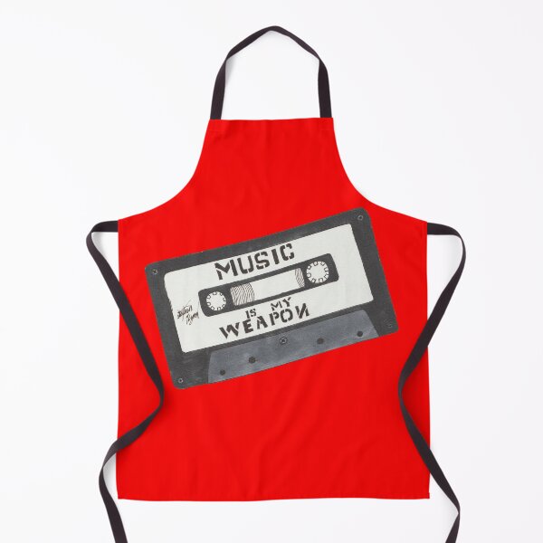 Item preview, Music Is My Weapon Cassette designed and sold by Grimmlar.